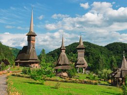 Деревянный монастырь Бырсана, Румыния