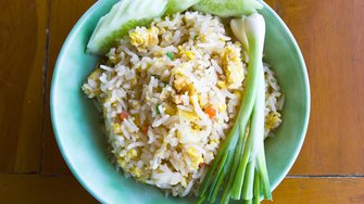 Thai food fried rice
